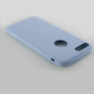 Чохол накладка Xiaomi Guildford Liquid Silicone Magnetic Plug iPhone 7 Plus Blue
